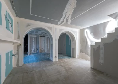 Photo 10 du chantier Boulevard Saint-Germain pour la création de cloisons dans une boutique de carrelage